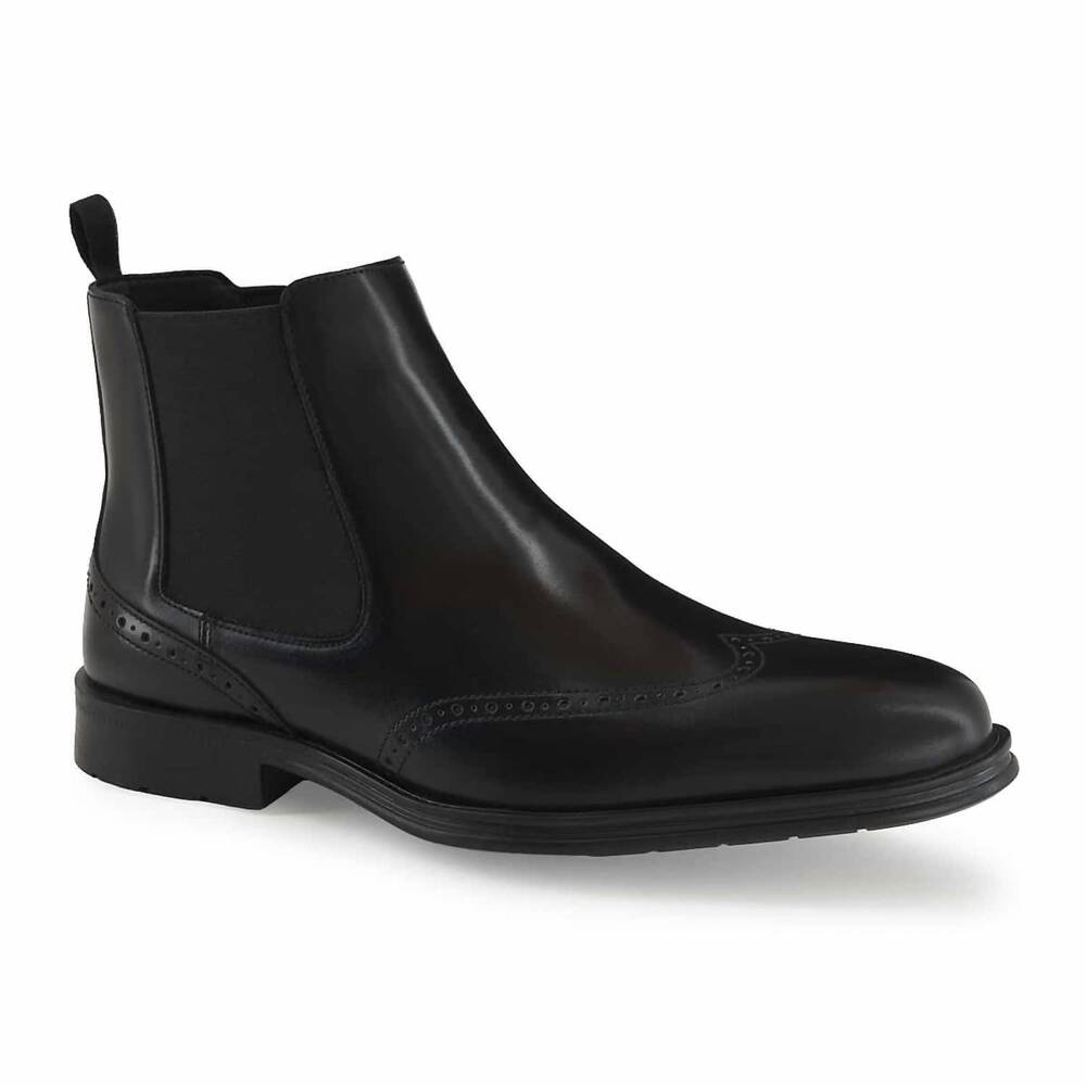 NEW FERRATO men's chelsea boot in black